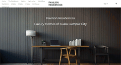 Desktop Screenshot of pavilion-residences.com